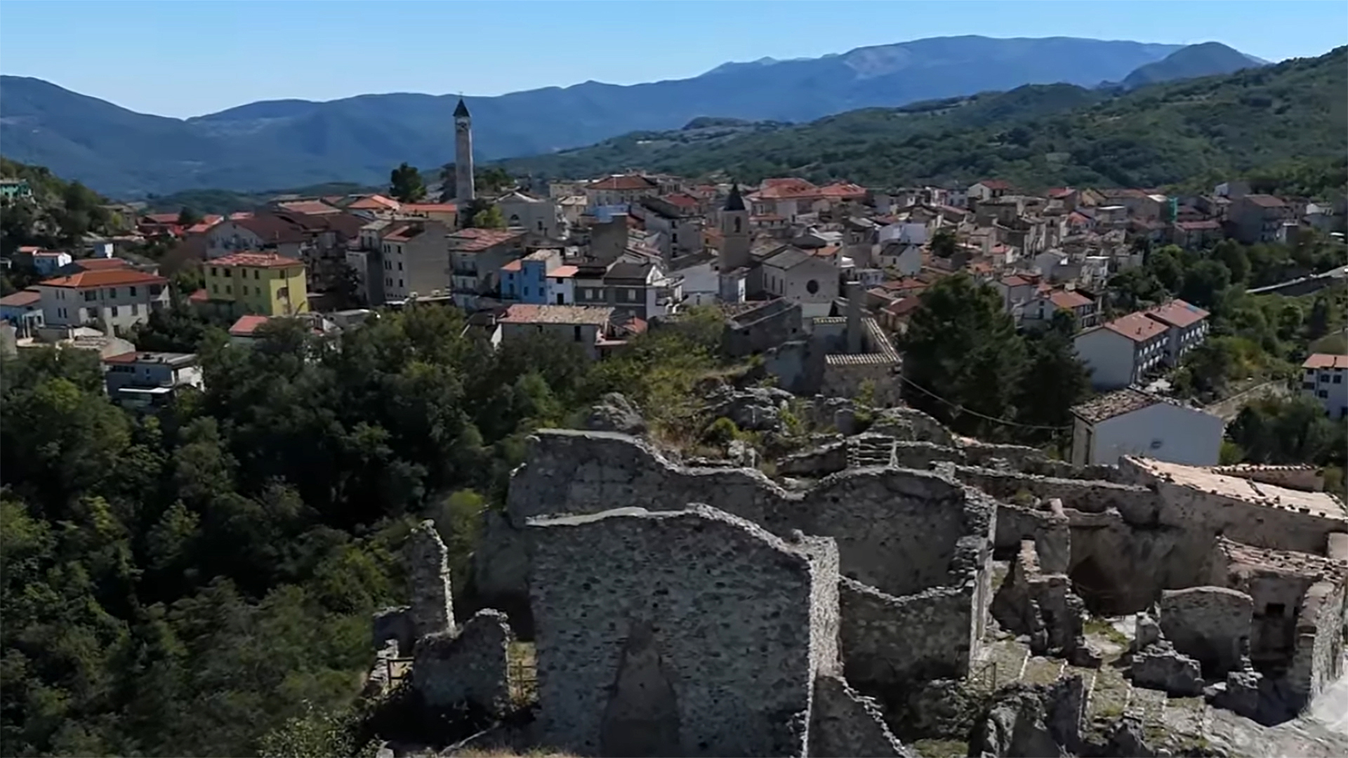 Riprese Gesso Palena drone