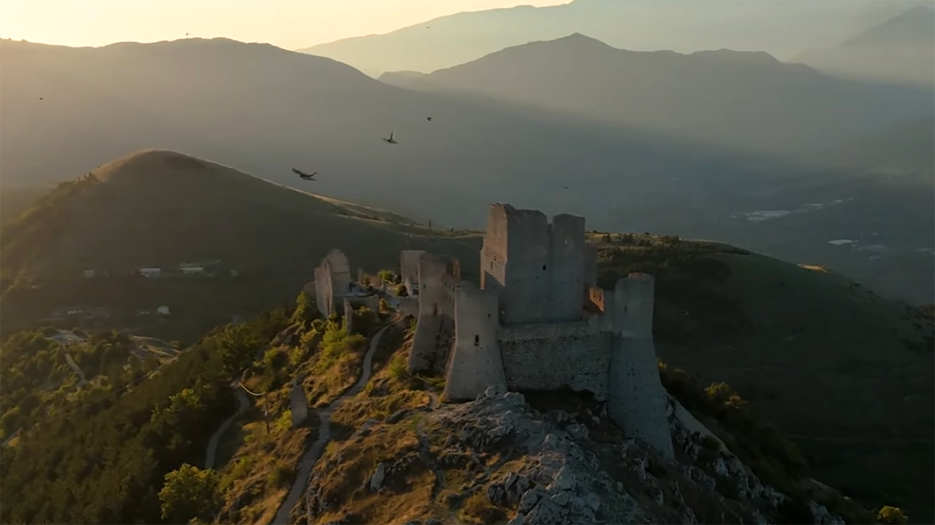 Riprese Rocca Calascio drone